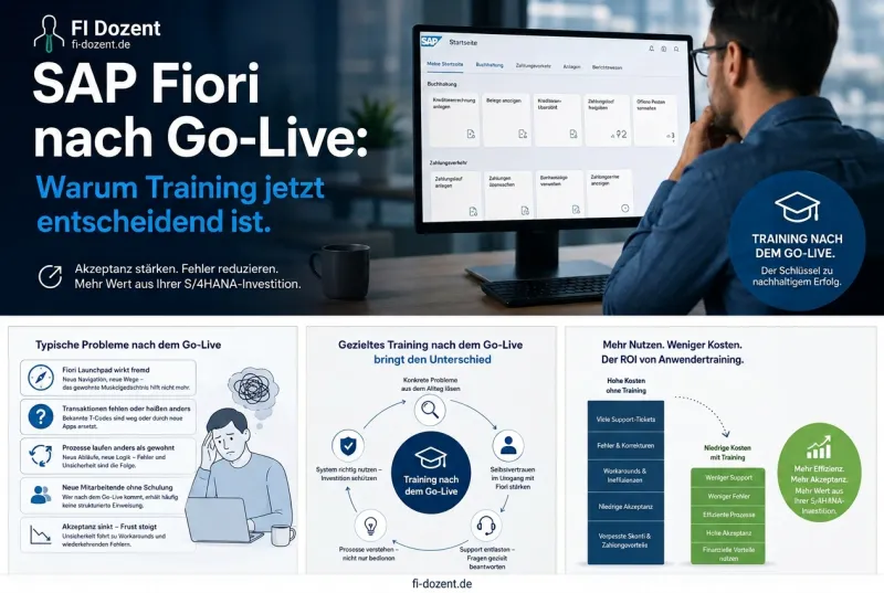  SAP Fiori After Go-Live: Why Training Is Critical Now