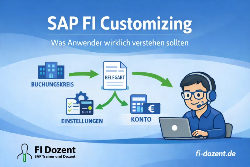 SAP FI Customizing: Was müssen Anwender wirklich verstehen?